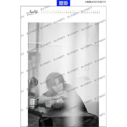 【受注生産】【先行受付】B’zカレンダー2026（卓上+壁掛）特典付＜受付期間：～10/10 15時＞